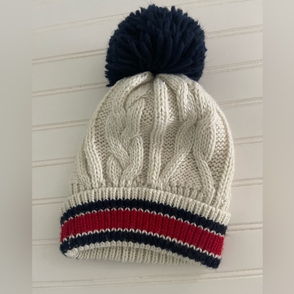 Unbranded Accessories - Crochet Cable Knit Chunky Soft Ski Cap Pom Pom Unisex One-size Multi-Color Hat